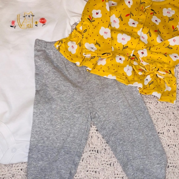 Carter’s Baby Girl 3 Piece Set - Picture 3 of 3